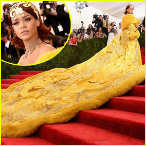 Rihanna se sintió como un 'payaso' en Met Gala 2015: 'La gente se va a reír de mí' | Gala Met 2015, Rihanna