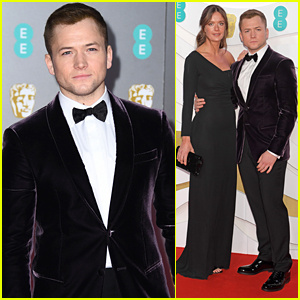 Taron Egerton tuo tyttöystävänsä Emily Thomasin BAFTA-tapahtumaan 2020 | 2020 BAFTAt, BAFTAt, Emily Thomas, Taron Egerton