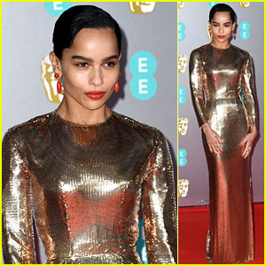 Zoe Kravitz brilla sul tappeto rosso ai BAFTA 2020 | BAFTA 2020, BAFTA, Zoe Kravitz