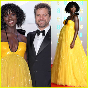 Jodie Turner-Smith siger, at Joshua Jackson redigerer sine BAFTAs live-tweets! | 2020 BAFTAs, BAFTAs, Jodie Turner-Smith, Joshua Jackson, gravide berømtheder