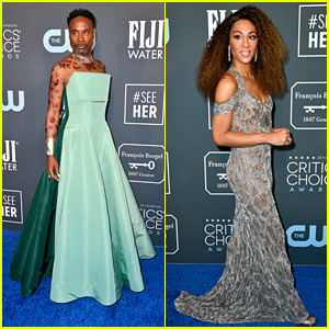 Nominirana za 'Pose' Billy Porter in MJ Rodriguez se udeležita nagrad Critics' Choice Awards 2020 | 2020 Critics' Choice Awards, Billy Porter, Critics' Choice Awards, janet mock, MJ Rodriguez, Our Lady J, Pose