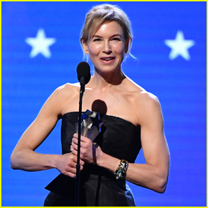 Renee Zellweger se lleva a casa el premio a la mejor actriz por'Judy' at Critics' Choice Awards 2020!