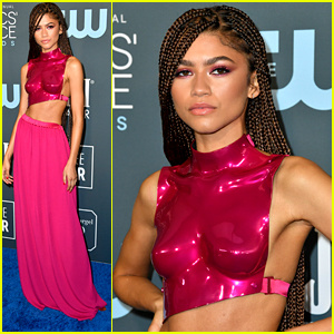 Zendaya vyhrala červený koberec v tomto horúcom ružovom pohľade na kritikov' Choice Awards 2020