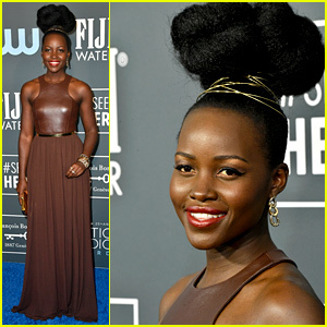 Lupita Nyong’o zadivljuje u smeđoj haljini i dotjeranoj na dodijeli Critics’ Choice Awards 2020. | 2020 Critics' Choice Awards, Critics' Choice Awards, Lupita Nyong'o