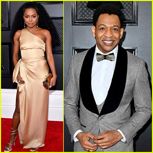 Adrienne Warren & Derrick Baskin repräsentieren den Broadway bei den Grammys 2020! | 2020 Grammys, Adrienne Warren, Anais Mitchell, Broadway, Derrick Baskin, Grammys