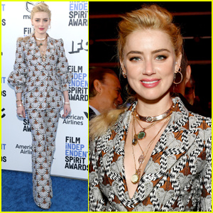 Amber Heard rockt Fendi-Anzug für die Spirit Awards 2020