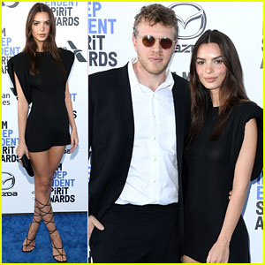 ¡Emily Ratajkowski apoya a su esposo Sebastian Bear-McClard en los Spirit Awards 2020! | Premios Independent Spirit 2020, Emily Ratajkowski, Premios Independent Spirit, Sebastian Bear-McClard