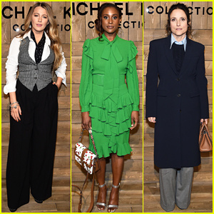 Blake Lively, Issa Rae ja Julia Louis-Dreyfus loovad Michael Korsi NYFW näitusel täiusliku trio! | 2020 New York Fashion Week veebruar, Blake Lively, camila coelho, Hannah Bronfman, Harley Viera-Newton, Issa Rae, Jessica Gomes, Julia Louis Dreyfus, Justine Skye, Leigh Lezark, Logan Browning, Natti Natasha