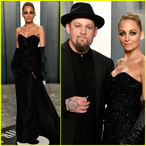 Nicole Richie a Joel Madden sa vzácne objavili na červenom koberci na Vanity Fair Oscar Party 2020