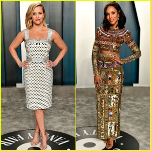 Nye medstjerner Reese Witherspoon & Kerry Washington Glam op til Vanity Fair Oscar Party 2020! | 2020 Oscars Fester, Jesse Williams, Kerry Washington, Reese Witherspoon, Ron Livingston, Rosemarie DeWitt