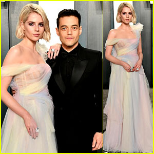Lucy Boynton verandert haar look voor Oscars-feestje met vriend Rami Malek!