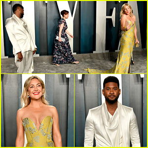 Usher kirjaa Kate Hudsonin ulos Vanity Fair Oscar Party 2020 -tapahtumassa | 2020 Oscar-juhlat, Kate Hudson, Usher