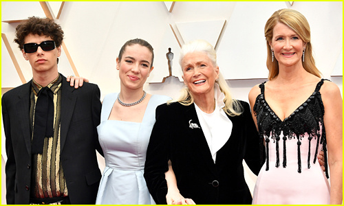 로라 던's Kids & Mom Show Their Support at Oscars 2020!