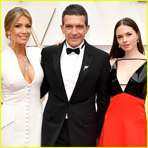 Antonio Banderas, 딸 Stella와 여자 친구 Nicole Kimpel을 2020 아카데미 시상식에 데려옴