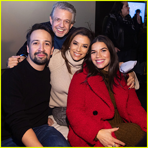 Eva Longoria og America Ferrera feirer Lin-Manuel Mirandas nye film «Siempre, Luis» på Sundance Film Festival 2020 | 2020 Sundance Film Festival, America Ferrera, Eva Longoria, Kerry Washington, Lin-Manuel Miranda
