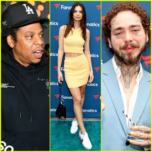  Jay-Z, Emily Ratajkowski и Post Malone удрят Fanatics Pre-Super Bowl Party!