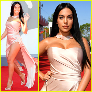 Cristiano Ronaldo's Girlfriend, Model Georgina Rodriguez, Shows Off Lots of Leg at Venice Film Festival!