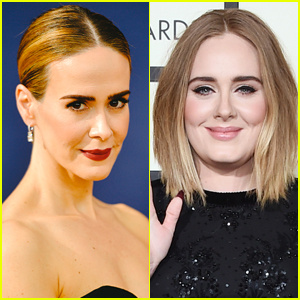 Sarah Paulson reagiert auf alle Fans, die sagen, dass sie genau wie Adele aussieht!
