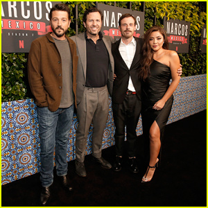 Diego Moon &'Narcos: Mexico' Cast Celebrate Season 2 Premiere - Watch Teaser Trailer!