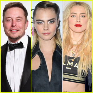 إيلون ماسك يرد على ادعاءاته'Three Way Affair' with Amber Heard & Cara Delevingne