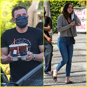  Ben Affleck a priateľka Ana de Armas si dali kávu po spoločnom behu CVS