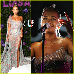 Rita Ora følte seg som en engel på LuisaViaRoma's UNICEF Event in Italy