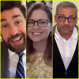 John Krasinski ja'The Office' Co-Stars Recreate Show's Wedding Dance for Newlywed Fans - Watch!