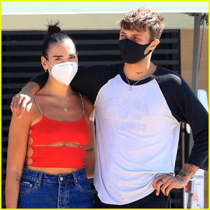 Dua Lipa & Anwar Hadid Keep Close After Lunch Date at Nobu | Anwar Hadid, Dua Lipa