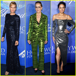 Uma Thurman & Sharon Stone eren Prins Albert II in Hollywood voor het Global Ocean Gala 2020! | April Love Geary, Chase Carter, Chris Isaak, Jessica Gomes, Macy Gray, Michelle Rodriguez, Robin Thicke, Sharon Stone, Uma Thurman