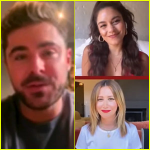  Зак Эфрон Дидн't Sing with the 'High School Musical' Cast, But He Joined Them for a TV Reunion!