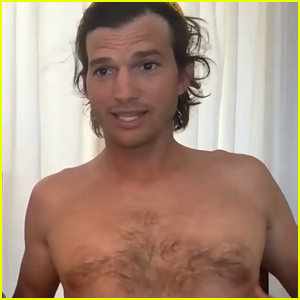 অ্যাশটন কুচার শার্টলেস হয়ে যান'Fallon,' Mila Kunis Reveals What His Chest Hair Is Shaped Like
