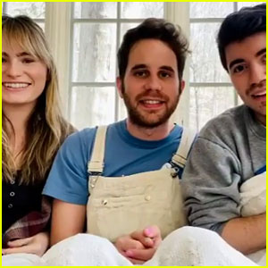 Ben Platt, Kathryn Gallagher e Noah Galvin farão uma festa de dança virtual enquanto estiverem em quarentena juntos