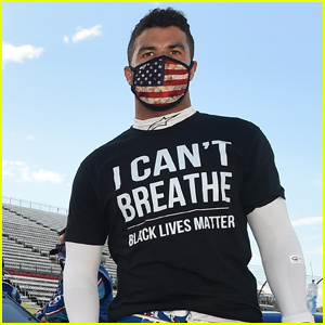 Bubba Wallace puhuttelee NASCARin konfederaation lipun kieltämistä, kutsuu sitä'Huge, Pivotal Moment for the Sport'