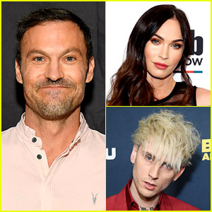 Brian Austin Green nauraa negatiivisille kommenteille, kun hän heitti varjon Megan Foxille | Brian Austin Green, Machine Gun Kelly, Megan Fox