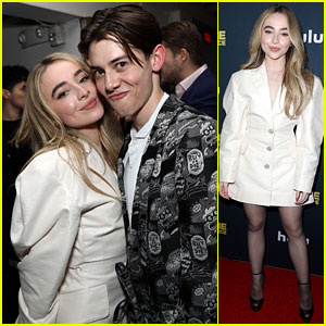Sabrina Carpenter steunt vriend Griffin Gluck bij première van 'Big Time Adolescence'! | Brielle Barbusca, Griffin Gluck, Sabrina Carpenter, Thomas Barbusca