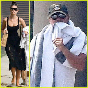 Leonardo DiCaprio hängt mit seiner Freundin Camila Morrone am Strand ab