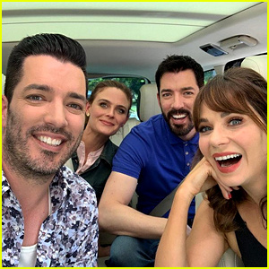 Παρακολουθήστε τους Zooey Deschanel & Jonathan Scott να συναντιούνται στο «Carpool Karaoke!» | Carpool Karaoke, Drew Scott, Emily Deschanel, Jonathan Scott, Zooey Deschanel