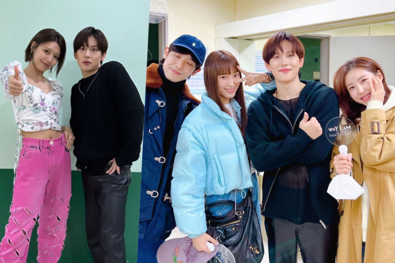 Sooyoung و Lee Joon و Bora و Jun Hyosung يعرضون دعمهم لـ Im Siwan في حفل المعجبين
