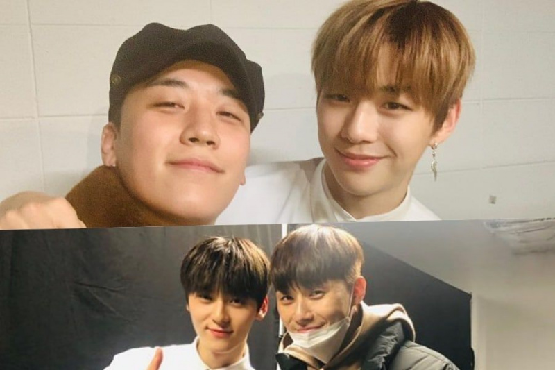 BIGBANG-এর Seungri, Park Seo Jun, এবং আরও অনেকেরা Wanna One-এর চূড়ান্ত কনসার্টের ১ম দিনে যোগদান করে