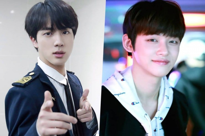 แฟนๆ ต่างชื่นชอบที่จิน BTS ให้การสนับสนุน TXT วงใหม่ของ Big Hit ที่งาน Seoul Music Awards ครั้งที่ 28
