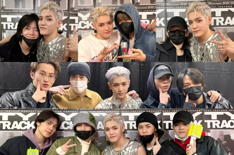 Miembros de NCT, SEVENTEEN, Red Velvet y más muestran amor por Taeyong en su concierto en solitario