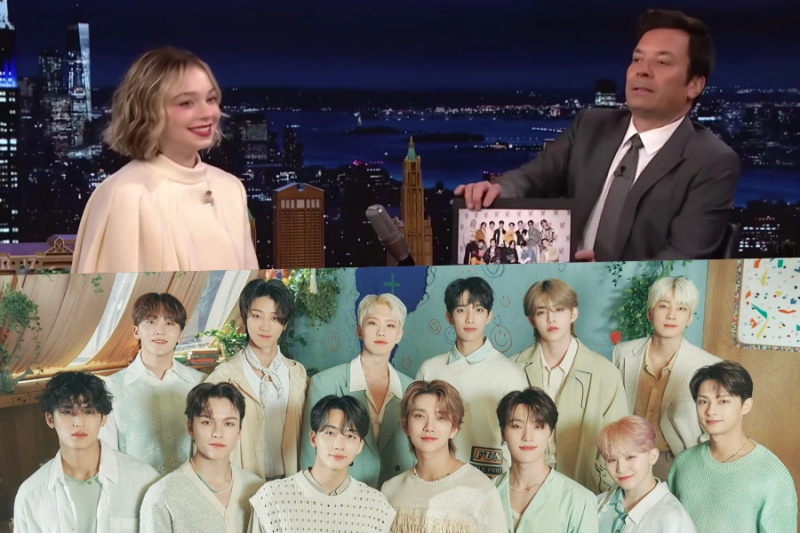 Xem: Ngôi sao “Wednesday” Emma Myers giới thiệu bài hát SEVENTEEN yêu thích của cô ấy cho Jimmy Fallon
