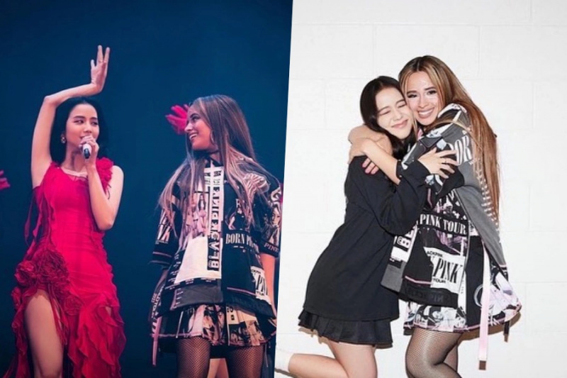 Jisoo îi mulțumește Camilei Cabello după colaborarea lor surpriză la concertul LA al lui BLACKPINK