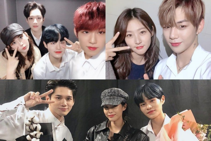 Еще больше знаменитостей поддержали последний концерт Wanna One