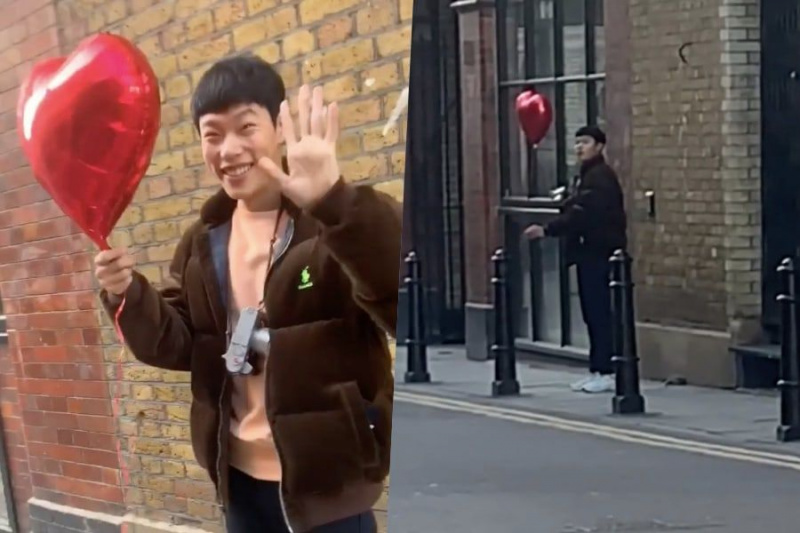 Fans Tidak Percaya Ryu Jun Yeol Berakhir Di Video Instagrammer Untuk Hari Valentine Saat Bepergian Di Inggris