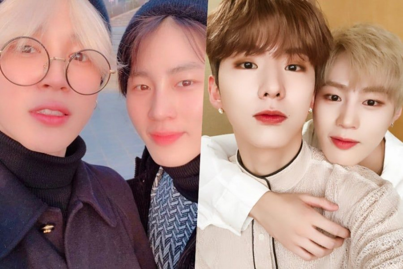 河成云的偶像朋友们为他的个人出道欢呼，包括防弹少年团的智旻、MONSTA X 的基贤、VIXX 的 Ravi 等等