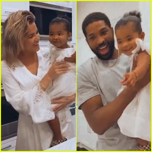 Khloe Kardashian и Tristan Thompson празнуват дъщеря True's 2nd Birthday Together!