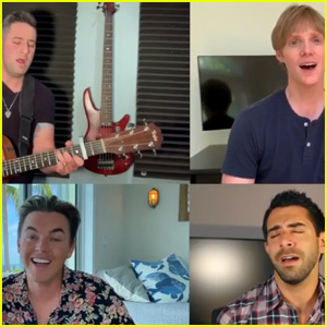 Muling Nagsama-sama ang Dream Street para Kanta ng 'It Happens Every Time' bilang Pagpupugay kay Chris Trousdale - Panoorin Ngayon | Chris Trousdale, Dream Street, Frankie Galasso, Greg Raposo, Jesse McCartney, Matt Ballinger