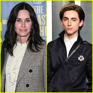 Courteney Cox ütleb, et Timothee Chalamet oleks täiuslik Joey Tribbiani'Friends' Reboot