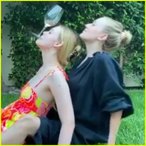 Elle e Dakota Fanning affrontano la sfida del vino - Guarda!